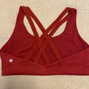 EUC Lululemon Braided Energy Bra 12